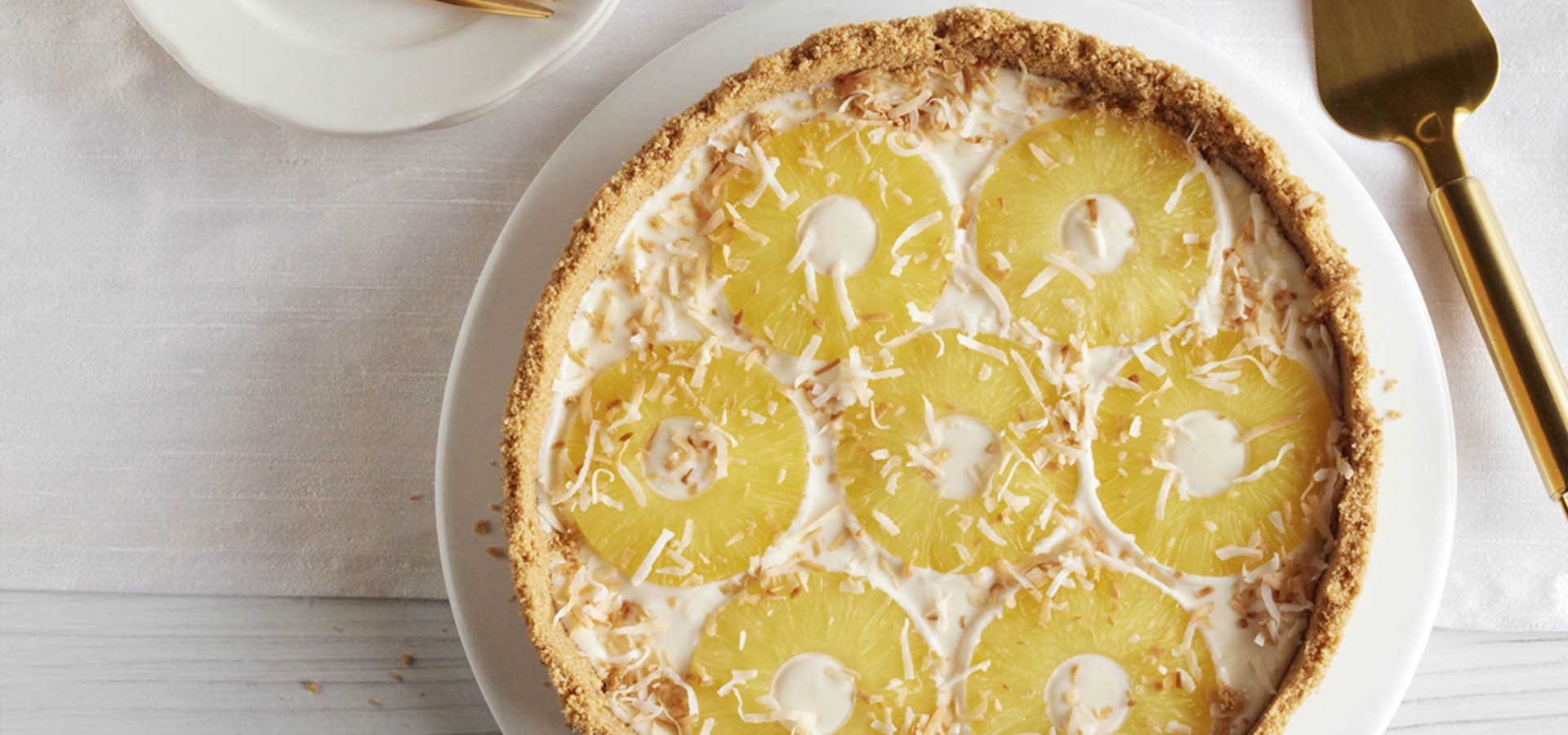 Pineapple Coconut Cheesecake Recipe & Instructions Del Monte®